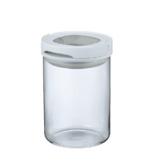 Stiklinis indas Hario Canister, White 800ml