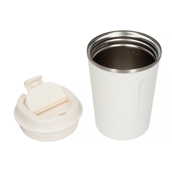 Termo puodelis Asobu Compact, baltas 380ml