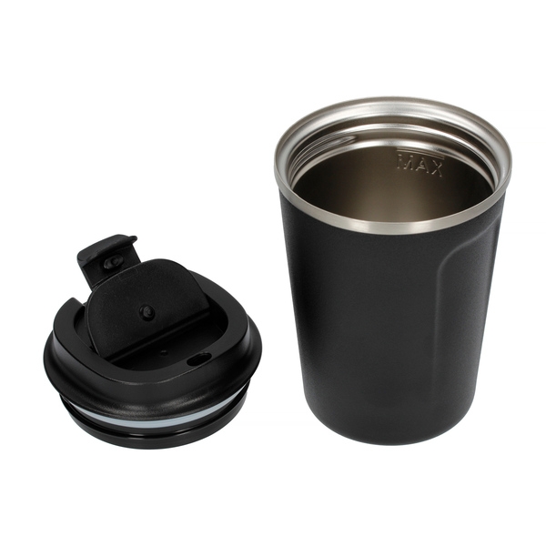 Termo puodelis Asobu Compact, juodas 380ml