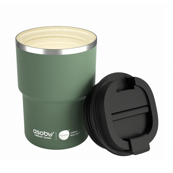 Termo puodelis Asobu, žalias 360ml