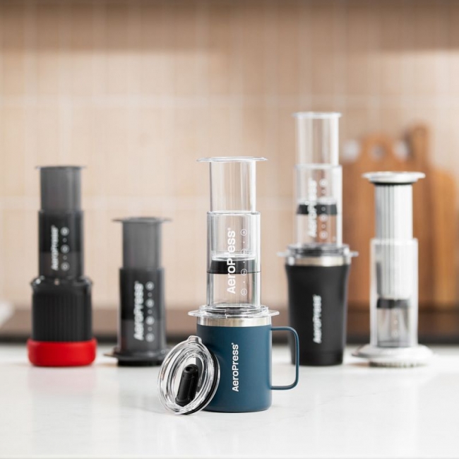 Termosinis puodelis AeroPress, Blue 350ml