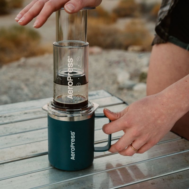 Termosinis puodelis AeroPress, Blue 350ml