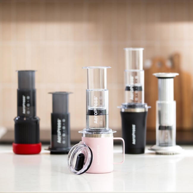 Termosinis puodelis AeroPress, Pink 350ml