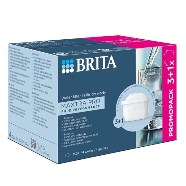 Vandens filtras BRITA Maxtra PRO, 4vnt.
