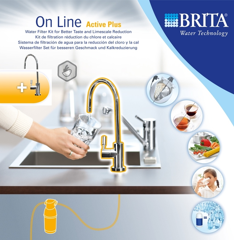 Водяной фильтр Brita On Line Active Plus P1000 1004263 - Krauta.ee