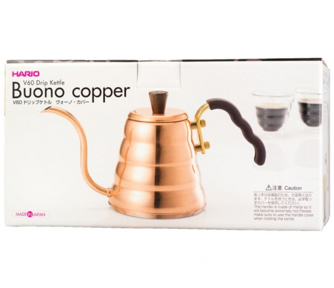 Virdulys kavai Hario Buono Copper, 0.9L