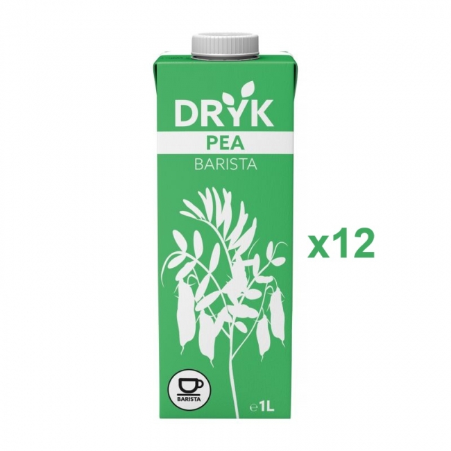 Žirnių gėrimas DRYK Pea Barista, 1L 12vnt.